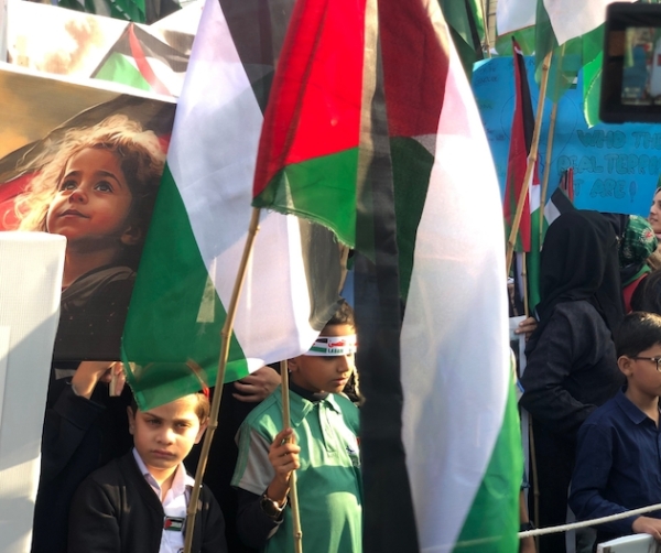 Mass Protests Send Message of Solidarity with Palestinian People