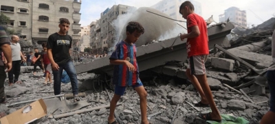 In Gaza, Civilians Have No Escape from Bombs and Missiles and No Water or Food Either