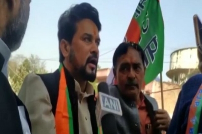 Anurag Thakur says court asked Akhilesh: You want to release terrorists, will you give them Padma Bhushan?